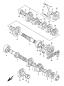 Getriebe Ab Rahmen-nr. 106033 - DR 350 - 1993 - Suzuki
