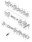 Getriebe Bis Rahmen-nr. 106032 - DR 350 - 1993 - Suzuki