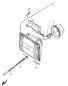 Scheinwerfer - DR 350 - 1997 - Suzuki