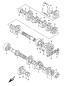 Getriebe Ab Rahmen-nr. 106033 - DR 350S - 1994 - Suzuki