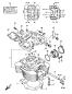 Zylinderkopf - DR 650RSE - 1995 - Suzuki
