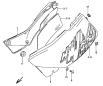 Seitenverkleidung - DR 650RSE - 1993 - Suzuki