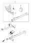 Staender / Fussbremshebel - DR 650SE - 2004 - Suzuki