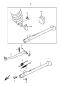 Staender / Fussbremshebel - DR 650SE - 2000 - Suzuki