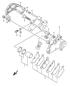 Bremssattel Hinten - DR-Z 400 - 2002 - Suzuki