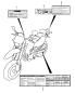 Aufschrift - DR-Z 400SM - 2009 - Suzuki