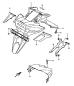 Kotfluegel Hinten Unten - GSX-R 750 - 2008 - Suzuki