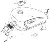 Kraftstofftank - VS 800 - 2002 - Suzuki