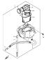 Luftfilter Hinten - VS 800 - 2008 - Suzuki