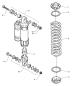 Stossdaempfer - FE 400e - 2000 - Husaberg