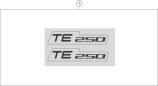 Dekor - TE 250 - 2024 - Husqvarna