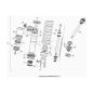 Schwingarm/federbein 1 - RR 390 4T - 2021 - Beta