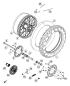 Hinterrad - RR 450 FACTORY - 2012 - Beta
