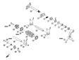 Schaltwelle / Schaltgabel / Schalthebel - RR 450 COUNTRY - 2012 - Beta
