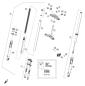 Vorderradgabel Ab Rahmennummer Zd3c20001b0200101-zd3c20001d0200875 - RR 50 ENDURO STANDARD - 2012 - Beta