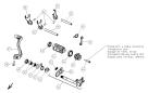 Schalthebel / Schaltgabel / Schaltwalze - EVO 250 4T - 2010 - Beta