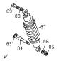 Stossdaempfer Hinten - EVO 80 JUNIOR - 2013 - Beta