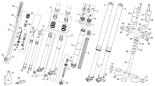 Vorderradgabel Wp Xplor - 300 SE-R 2T FACTORY HOMOL 2018 - 2018 - Sherco
