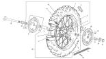 Hinterrad - 450 SEF-R RACING 2021 - 2021 - Sherco