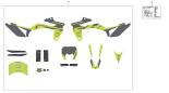 Dekor Silber R - 50 HRD SM BLACK MOON R - 2023 - Sherco