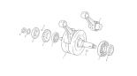 Kurbelwelle - MOTO SHERCO 0.8 2006 - 2006 - Sherco