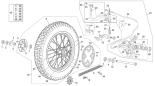 Hinterrad - MOTO SHERCO 1.25 COMP 2014 AJP - 2014 - Sherco