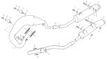 Auspuffanlage - MOTO SHERCO 125 SM CITY CORP - 2005 - Sherco