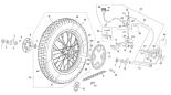 Hinterrad Mit Braktec System - MOTO SHERCO 2.5 Factory FAJARDO - 2020 - Sherco