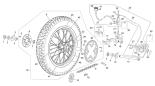 Hinterrad Mit Braktec System - MOTO SHERCO 3.0 HOMOL 2015 - 2015 - Sherco
