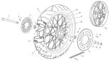 Hinterrad - MOTO SHERCO 50 SM FREEGUN DOMINATION - 2012 - Sherco