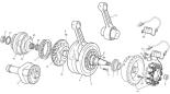 Kurbelwelle - MOTO SHERCO ENDURO 450 06 - 2006 - Sherco