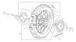 Hinterrad - MOTO SHERCO ENDURO 450 10 - 2010 - Sherco